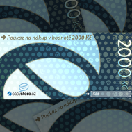 Dárková poukázka pro muže v hodnotě 2000 korun