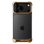 Arc Pulse - Aluminum Protective Case for iPhone 17 Pro, Gold