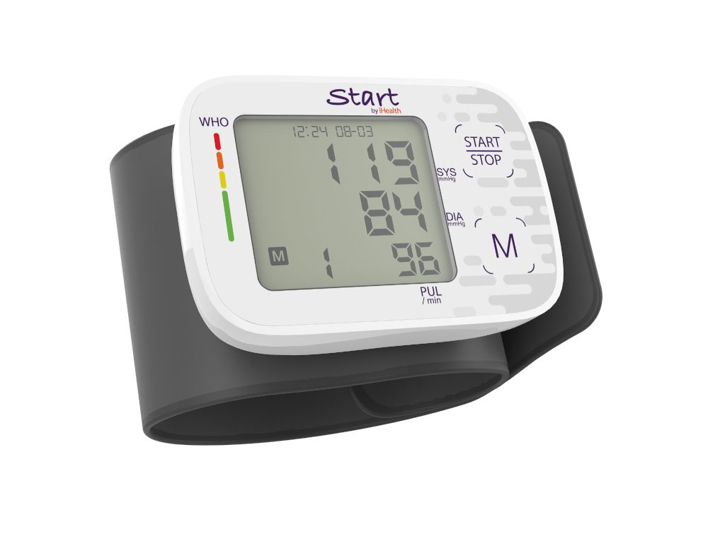 Start by iHealth csuklóra helyezhető automata vérnyomásmérő