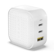 HyperJuice 65W GaN charger, white