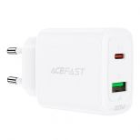 Acefast PD50W GaN charger, white