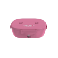 Faitron HeatsBox GO Light Battery Powered Smart Heated Lunch Box, Pink