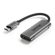 tomtoc Aluminum – USB-C to DisplayPort 1.4 Adapter, 4K@60/120Hz