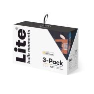 Lite bulb Moments Inteligentna żarówka, E27, 9W, RGB 2700-6500K, HomeKit, 3 pack