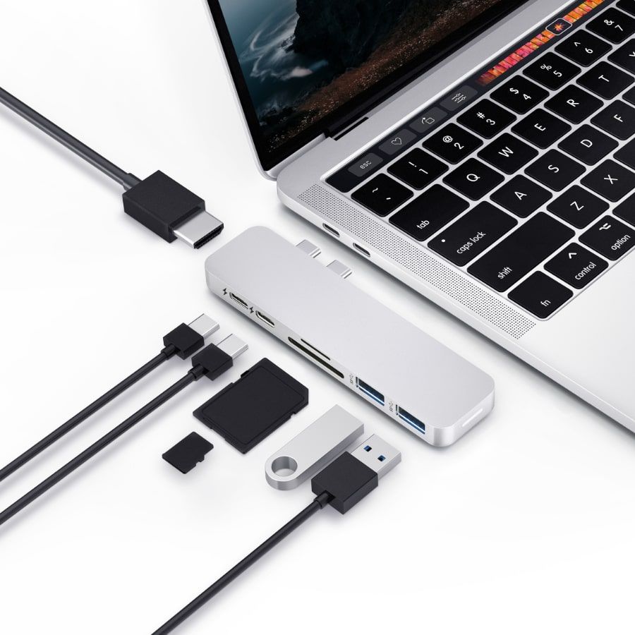 HyperDrive DUO 7-in-2 USB-C Hub for MacBook Pro & MacBook Air –