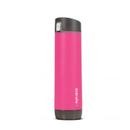 HidrateSpark - Inteligentna butelka ze stali nierdzewnej, 620 ml, Bluetooth Tracker, różowy