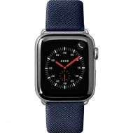 LAUT Prestige Skórzany pasek do Apple Watch 42/44 mm – niebieski