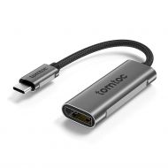 Tomtoc Aluminium – przejściówka z USB-C na DisplayPort 1.4, 4K@60/120Hz