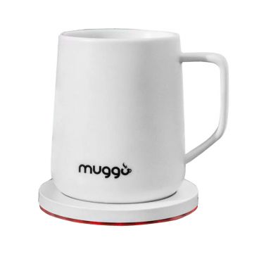 Muggo QI Grande Inteligent Self-Heated Cup - White