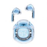 Acefast T8 Crystal Bluetooth earbuds, ice blue