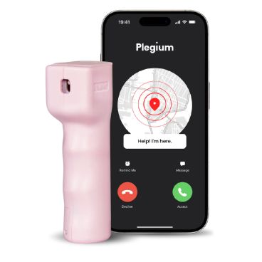 Plegium Smart Mini Pepper Spray - Pink