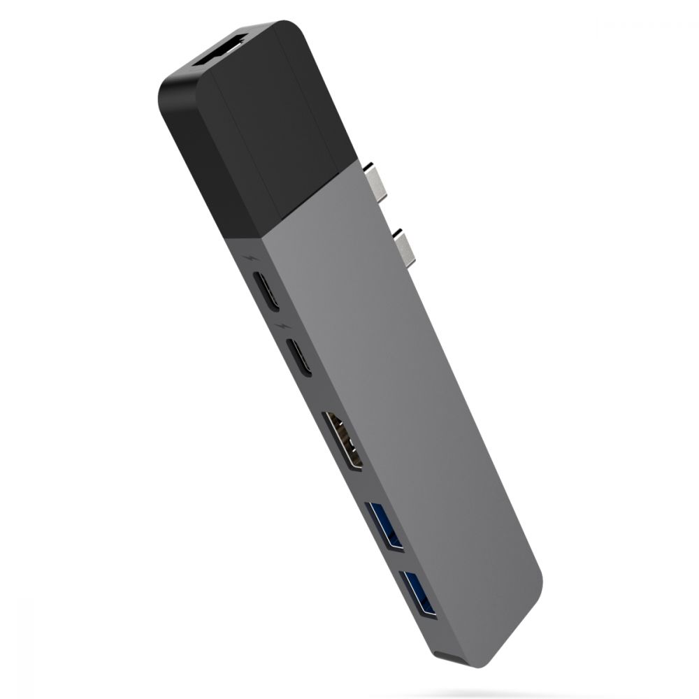 HyperDrive NET Hub USB-C pro MacBook - Space Grey