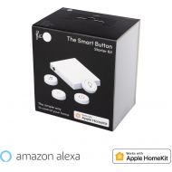 Flic 2 Starter Kit – 4x Smart Bluetooth Button, Hub LR, Power Outlet, Stickers