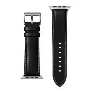 LAUT Oxford Leather band for Apple Watch 42/44 mm - Black
