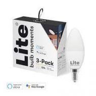Lite bulb Moments Smart bulb, E14, 5W, RGB+2700-6500K, 3 pack