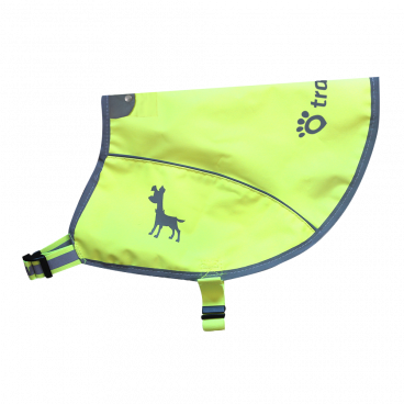 Tractive Neon Reflective Vest with Pocket for GPS, size S